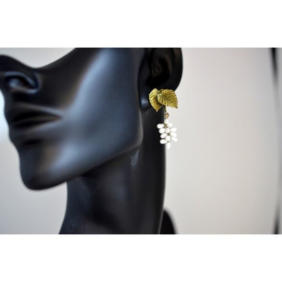 Michael Michaud Spring Birch Post Earrings - Picture 2 of 2